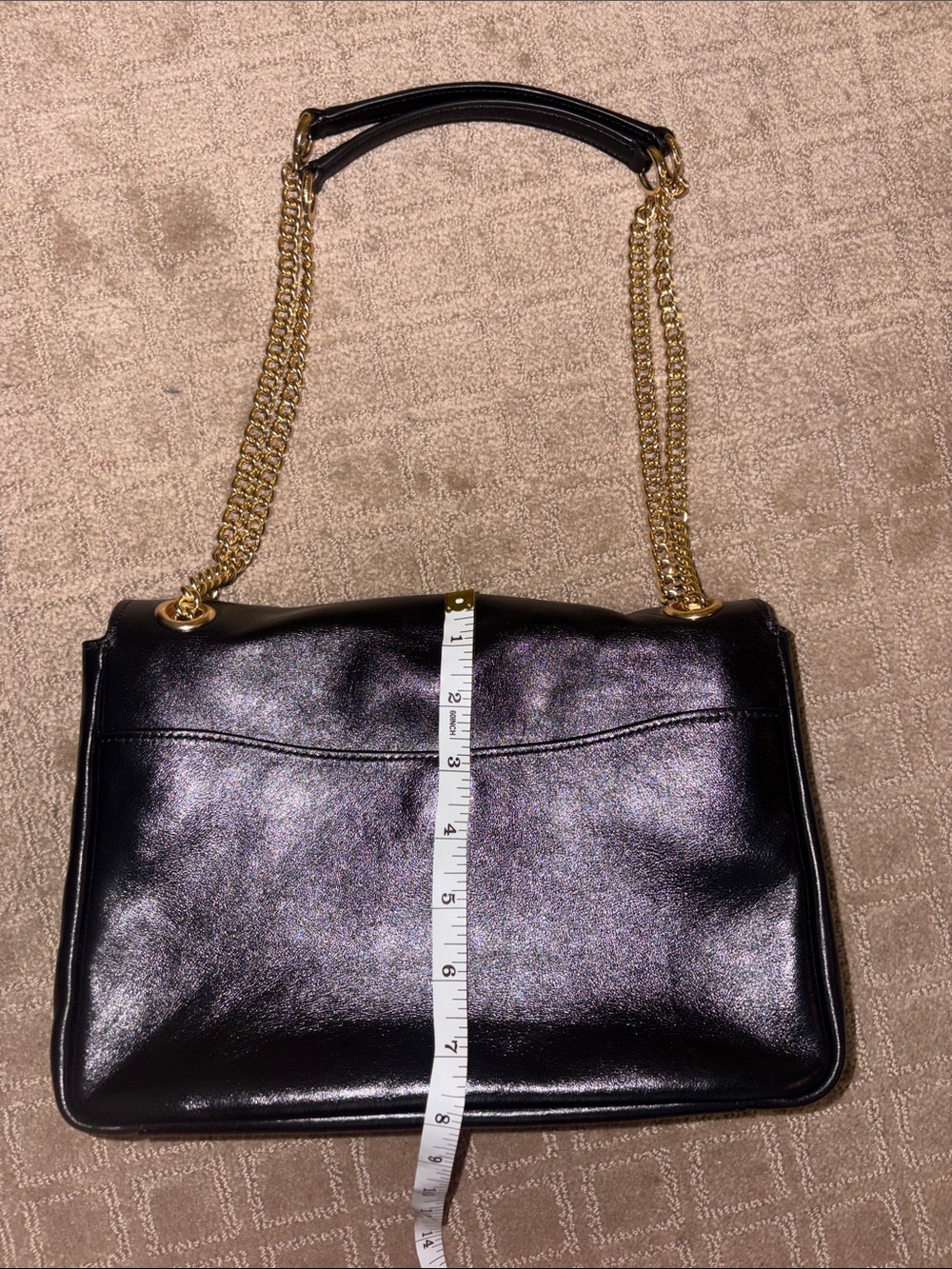 COACH Elodie in Signature canvas/black leather. - Picture 4 of 13